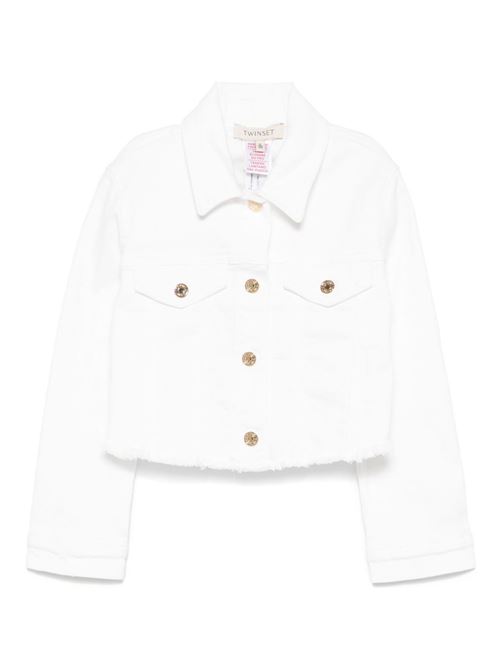 Giacca bambina in denim TWINSET Kids | 251GJ261200808